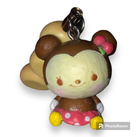 Rare Yujin Baby Minnie Squishy cell phone charm - Picture 2 of 3